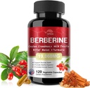 Supplément berbère 19 060mg,Berbère avec cannelle Ceylan, Melon amer, Thistle de lait, Supplément de HCl berbère(120 Capsules)