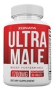 Ultra Male Pillen, Power Ultra Male Supplement Erweiterte Formel, 60 Zähler