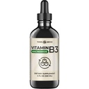 Flüssiges Vitamin B3 (als Niacinamid) Ergänzung - Nicht-Flüssig-Form von Niacin - Schnelle Absorption - Günstig Niacin Tropfen für Frauen und Männer - 4 oz (120ml)