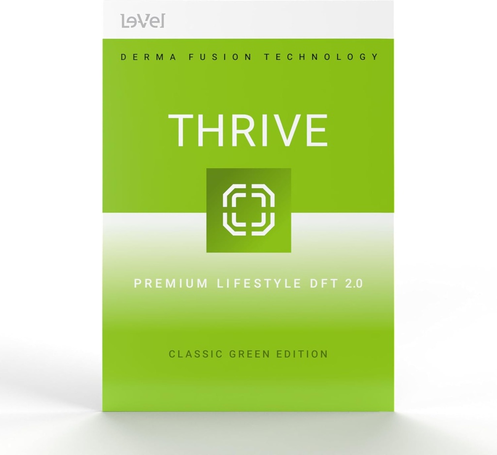 Le-Vel TRHIVE Wellness Support, Nahrungsergänzung mit B12, ForsLean und White Willow Bark (Classic Green)