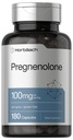 Horbäach Pregnenolone 100mg | 180 Kapseln | Non-GMO und glutenfreie Ergänzung