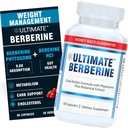 Phytosome berbérique ultime pour la prise en charge du poids sain, le métabolisme et la santé git - 9,6X Absorption avec formule à double action - Immunity & Cholestérol Support - 1000mg cliniquement prouvé supplément