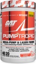GAT Sport Pumptropic Mega-Pump & Laser Focus Poudre d'Amélioration du Potentiel (Sans Stimulant), 40 portions (Mango de Strawberry)