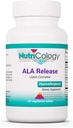 Nutricologie ALA - Complexe acide alpha-lipoïque, R-alpha-lipoïque, Biotine, Calcium, Supplément nutritionnel, Comprimés végétariens - Compte 60