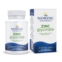 Nordic Naturals Zinkglycinat - 60 Kapseln - 20 mg Hochabsorbierbares Zinkglycinat - Optimale Wellness - Nicht-GVO, glutenfrei, vegan - 60 Portionen
