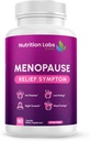 Supplément de soulagement et de soutien pour les symptômes de la ménopause pour les femmes, la technologie MAKTrek Ingrédients végans prouvés cliniquement fournir le soulagement de la ménopause, les sueurs nocturnes et le soulagement du flash chaud, sans médicament et non-OGM. 90 CT
