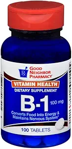 Gute Nachbarschaft Apotheke Vitamin B-1 100mg Tabletten, 100 Zähler