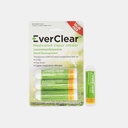 EverClear Medicated Vapor Inhaler, Nasal Decongestant für Kälte, Hay Fever, & Upper Respiratory Allergies, 0,2 ml, 3 Pack