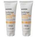McKesson Crème antifongique, 2% Nitrate de Miconazole - Soulage les démangeaisons, les brûlures, les cracks de Jock Ditch, Ringworm et le pied d'athlète - 4 onces, 2 Comte