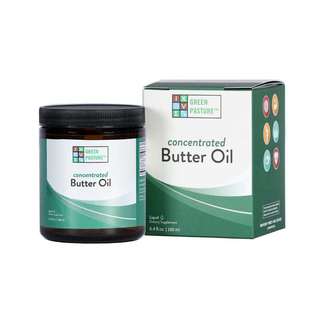 Grüne Weide Konzentrierte Butterölflüssigkeit - 6,4 fl. oz. - CLA- Vitamin A (6,4 fl. oz.)