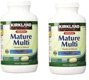 Kirkland Signature Adulte 50+ Multivitamines et minéraux, 400 comprimés (2 paquets)
