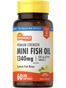 Sundance Mini huile de poisson softgels 1340mg.60 Comte.