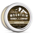 Bart Balm – Sandalwood Blend - Rocky Mountain Barber – mit nährstoffreichen Bienen Wachs, Jojoba, Shea Butter, Kokosöl – Enthält echtes Sandelholz ätherisches Öl