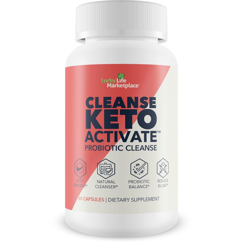 CLEANSE KETO ACTIVATE - KETO CLEANSE FÜR FRAUEN & MEN - HELP FLUSH TOXINS & IMPURITIES - PROMOTE REGULARITY - AID DIGESTION & DETOX - KETO CLEANSE & DETOX - SUPPORT HEALTHY BODYNCFUNKTION - BOOST ENERGY