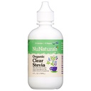 NuNaturals Klarer Extrakt Stevia, Pflanzenbasierter Süßstoff, Plastikflasche, 4 Unzen