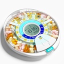 Aufgerüsteter automatischer Pillenspender für Älteres mit Alarm: Smart Pill Dispenser Machine mit 28-Slot, Mix-Proof Tech & XL LCD, Enhanced Durability for Daily Medicine Management