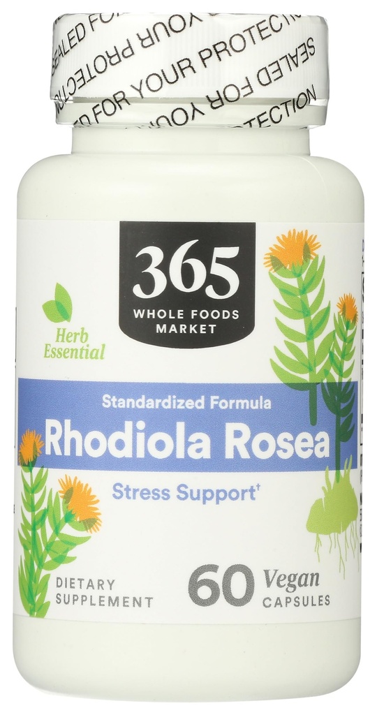 365 von Whole Foods Market, Rhodiola, 60 Count