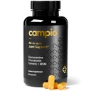 Glucosamin Chondriotin MSM All-in-One Joint Support Supplement Turmeric, Hyaluronsäure, Boswellia, Ginger Root, Bamboo, BioPerine, Black Pepper, Unterstützt Joint Health & Flexibilität 90 Count