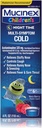 Cold, Cough, and Fever, Mucinex Children's Multi-Symptom, Night Time Cold Liquid, Mixed Berry, 4oz, Reduces Fever, Controls Cough, Relieves Stuffy Nose