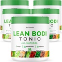 LIVORKA Lean Bodi Tonic, poudre de formule naturelle avancée, 150 portions pendant 5 mois, paquet de 5