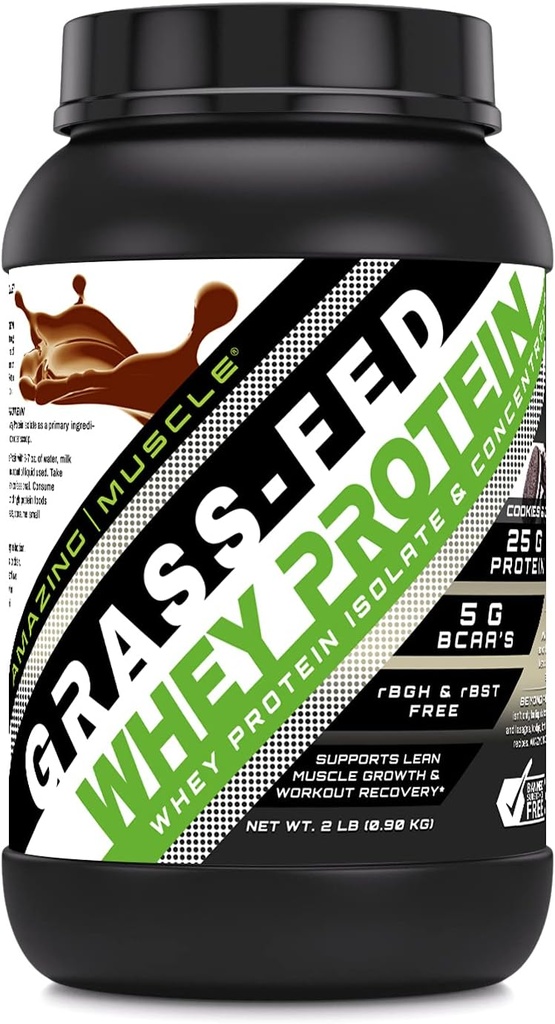 Stupéfiant supplément de protéines de lactosérum de musclé 25 G par portion