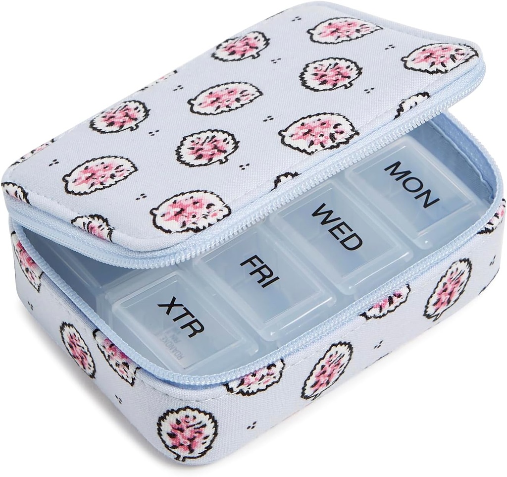 Vera Bradley Femme Signature Pilule de voyage en coton Organisateur