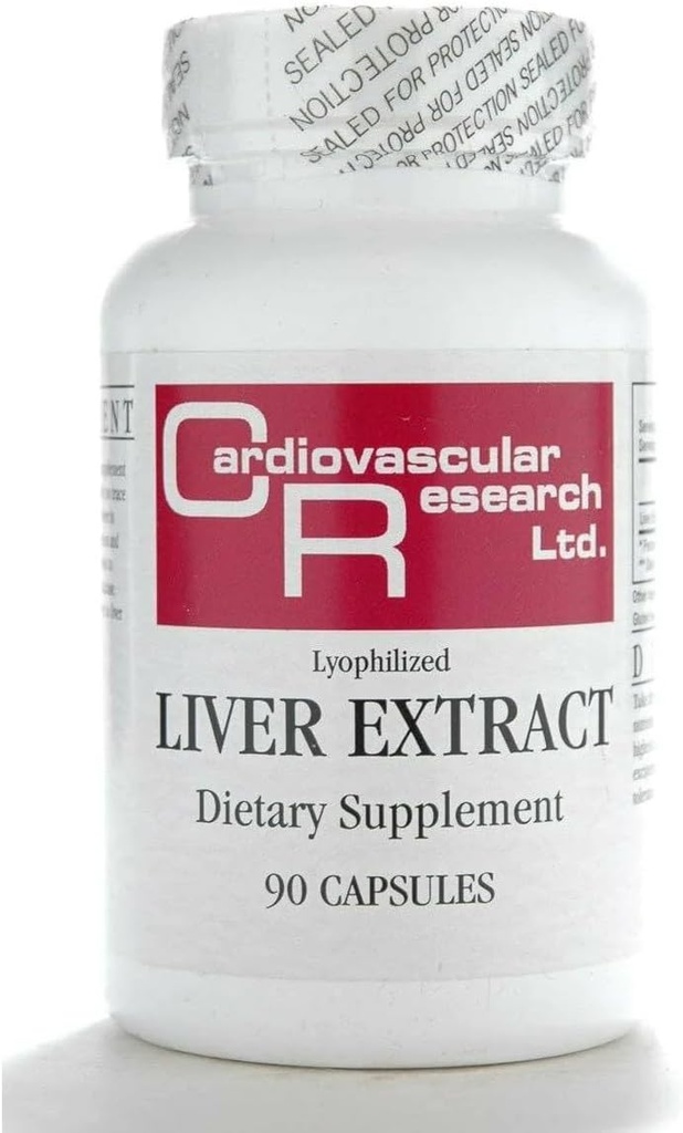 Formules écologiques Extrait du foie Lyophilisé 90cp