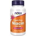 NOW Nahrungsergänzungsmittel, Niacin (Vitamin B-3) 250 mg, Flush-Free, Ernährungsgesundheit, 90 Veg Kapseln