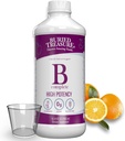 Buried Treasure B Complete - Liquid Vitamin B Complex mit MethylCobalamin B12 & MethylFolate B9, Biotin, B1, B2,B3, B5, B6, Liquid & Sugar, Women & Men, Dose Cup zur Messung