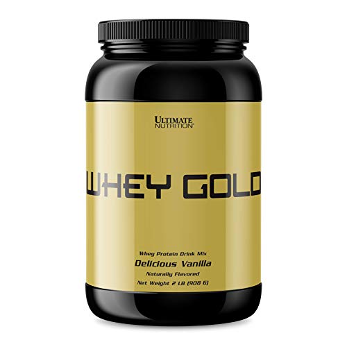 Ultimate Nutrition Whey Gold Protein Pulver mit 20 Gramm Protein und Aminosäuren für maximale Muskelwachstum und -gewinnung, 27 Servierungen, Vanille