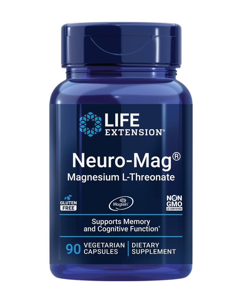 Lebensverlängerung Gamma E Mixed Tocopherols & Tocotrienols 60 Softgels und Neuromag Magnesium L-Threonat 90 Vegetarische Kapseln Bundle