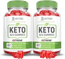 (2 Pack) Slimlife Evolution Keto ACV Gummies Extreme 2000MG Slim Life Evolution Keto Gummies Slimlife Keto Gummy Apple Cider Essig mit Granatapfelfettpulver B12 120 Gummie