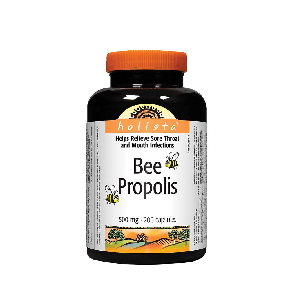 Holista Bee Propolis 500mg, 200 gélules