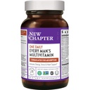 Nouveau Chapitre Hommes Multivitamines + Immune, Énergie & Stress Support – Chaque homme Un jour avec des probiotiques fermentés et des aliments entiers + Vitamine D3 + Vitamine B6 & B12 + Ingrédients organiques non OGM - 24 ct