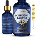Schisandra Drops, Organic Schisandra Berry Supplement für Mood Unterstützung & Liver Gesundheit, Stress & Fatigue Relief, Alkohol und Zucker frei, Vegan