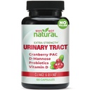 Pourquoi pas les pilules 5-en-1 UTI naturelles avec D Mannose, extrait de Cranberry PAC, probiotiques et vitamine D - Formule de santé urinaire pour les femmes et les hommes