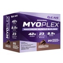 Experimentelle & Angewandte Wissenschaften EAS Original Myoplex Maximum Muscle Builder | Meal Replacement Protein Drink Mix | Quality Protein Blend | 42g Protein | 20 Individuelle Pakete (Doppel Rich Chocolate)