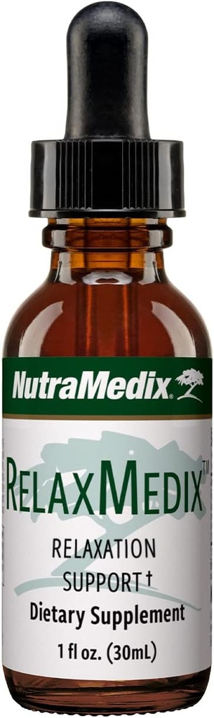 NutraMedix RelaxMedix Tropfen - Erholung und Entspannung Unterstützung Ergänzung mit Samento Cat Kralle und Valerian Root Extract - Tincture for Unwinding and Immune System Support (1oz / 30ml)