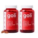 Goli supplément nutritionnel, vinaigre de cidre de pomme vitamines gommy nutrition, 2 paquet de 60 Compte