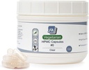 Größe 0 Leere Kapseln - Vegan HPMC - 500 Count Vegetarische Kapseln Leer - Fügen Sie Fillable 0 Gemüse Pillen Kapseln - Veggie Kapseln für Kapsel Füll Tray - Halal Kosher Hypromellose