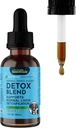Animal Essentials Detox Blend - Liver Support für Hunde & Katzen, Leberergänzung, Kräuterformel, Bio Human Grade Kräuter, Vet empfohlen - 1 Fl Oz