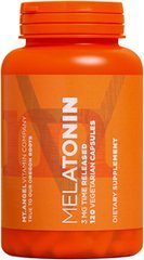 Mt. Angel Vitamins - Melatonin, 3MG Time Released (60 Vegetarische Kapseln)