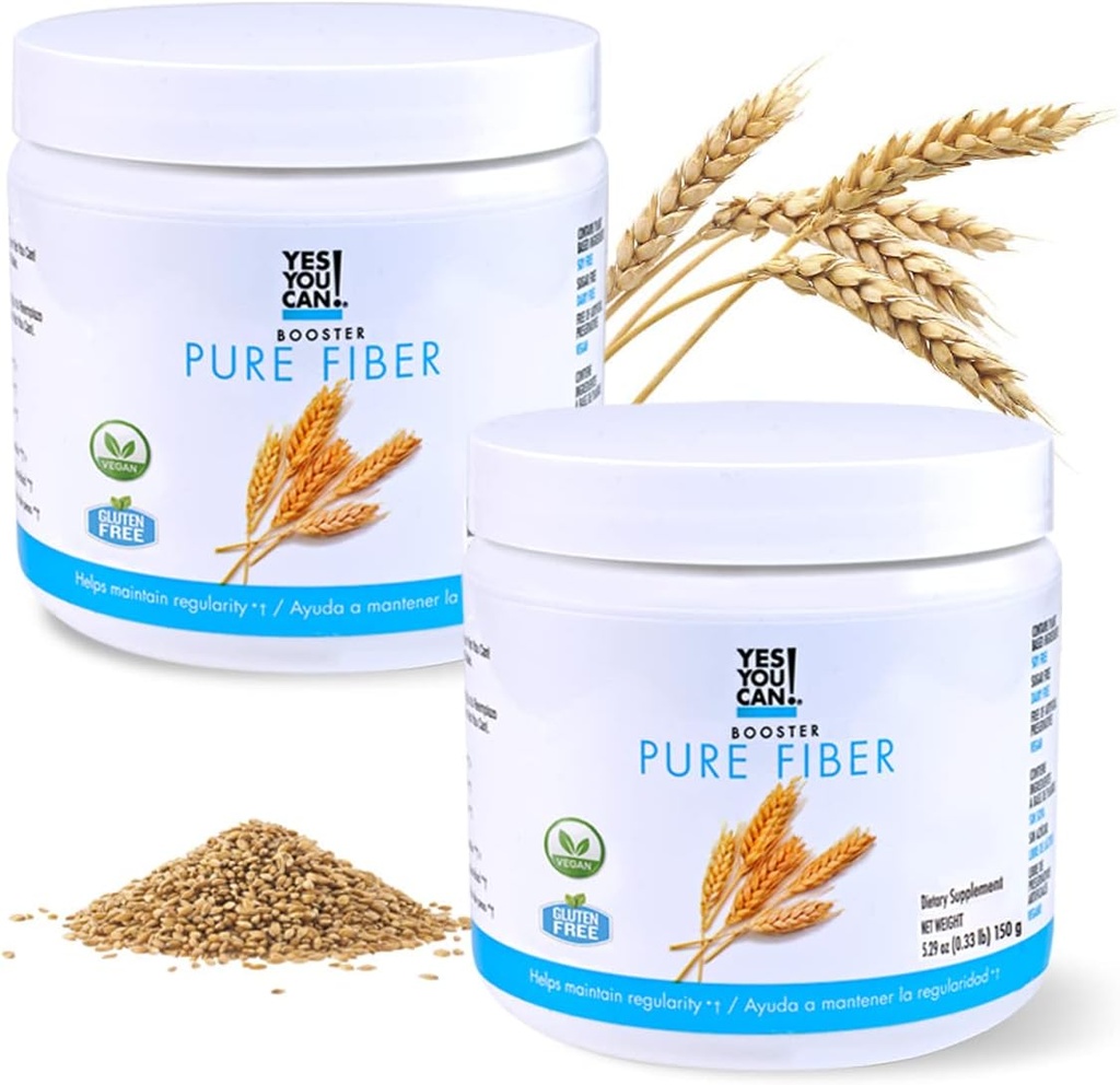 Oui, vous pouvez ! Boissons Booster - Bio Greens Superfood Powder Drink Mix - 2 Pack avec Alfalfa Grass, Wheatgrass, Kale, Orge, Poudre de jus de citron - Riche en antioxydants, vitamines et minéraux
