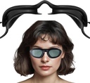 Lunettes de chambre d'humidité pour les yeux secs Relief, Gants de sommeil hydratant 3D avec douceur et confort, Masque de sommeil scellé pour les utilisateurs de CPAP, Ajustement parfait, Bracelet réglable