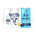 Plan de nutrition équitable à vie Shake liquide à haute teneur en protéines, Vanille, 11,5 Fl Oz, boîte de 12