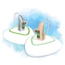 [Crystal Clear] Appareils auditifs rechargeables EarCentric pour les personnes âgées avec annulation de bruit, récepteur invisible dans le canal Perte auditive, amplificateur personnel du son
