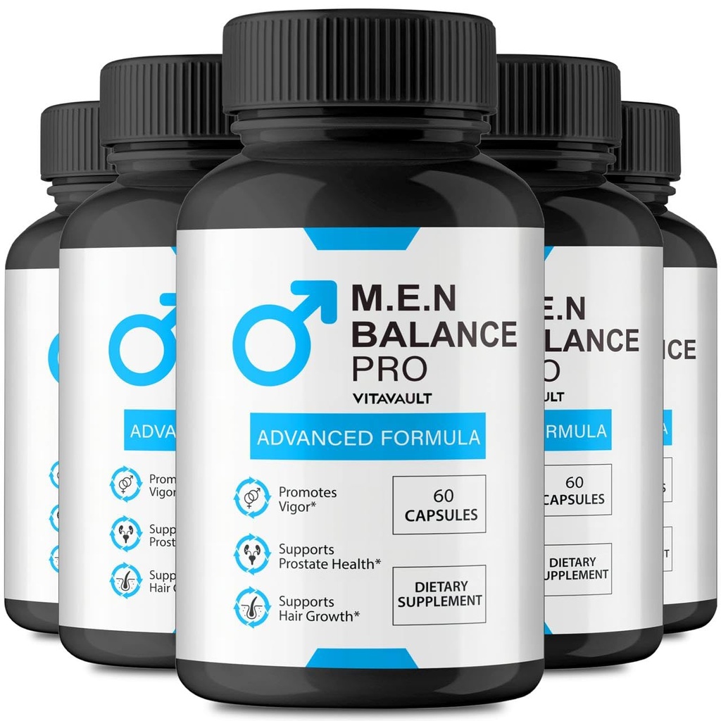 Capsules M.E.N Balance Pro - Pills officiels M.E.N Balance Pro pour soutenir la chaleur de la prostate, toute la formule naturelle pour les niveaux d'énergie et le bien-être général, M.E.N Balance Pro Premium Avis (5 pack)