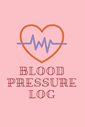 Journal de pression artérielle : contrôle des mesures du sang, surveillance de l'hypertension, journal de pression artérielle.