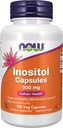Jetzt Lebensmittel, Inositol 500mg, 100 Kapseln