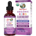 MaryRuth Organics USDA Bio Elderberry Liquid Drops for Kids.